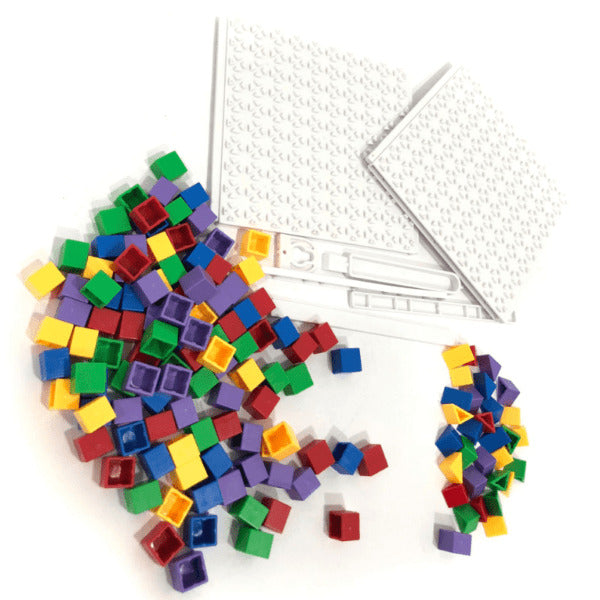 Juego Construcción Creativo De Bloques De Colores Para Niños