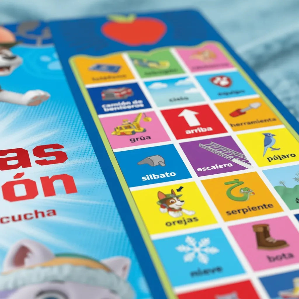 Libro Paw Patrol Palabras Para Aprender Para Niños