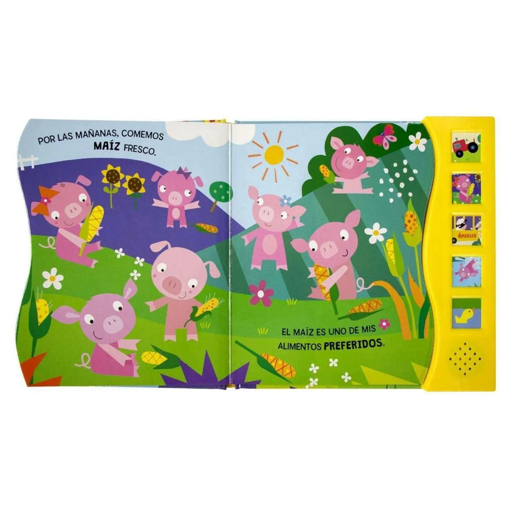 Libro Infantil La Cerdita Pipa Con Sonidos Para Niños