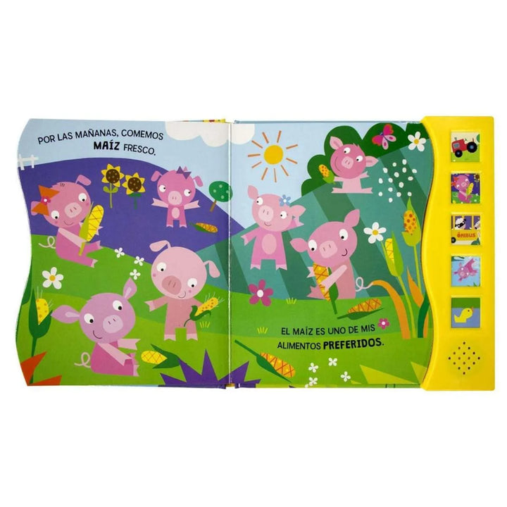Libro Infantil La Cerdita Pipa Con Sonidos Para Niños