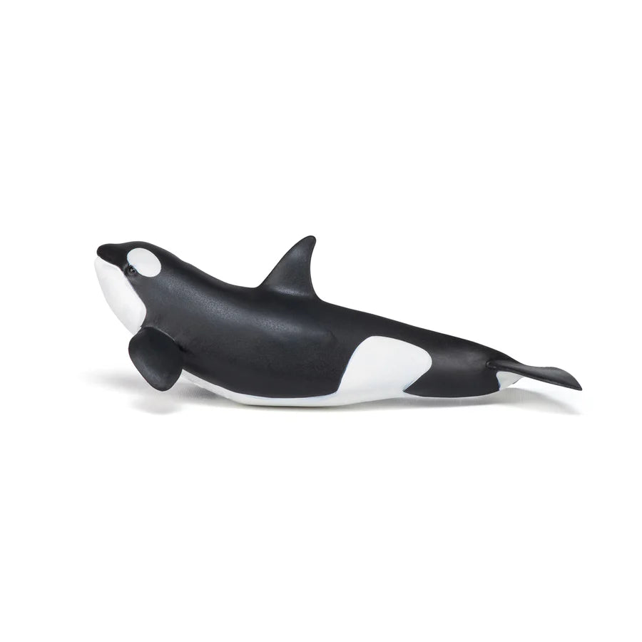 Figura Coleccionable Bebé Orca Papo Pintada A Mano