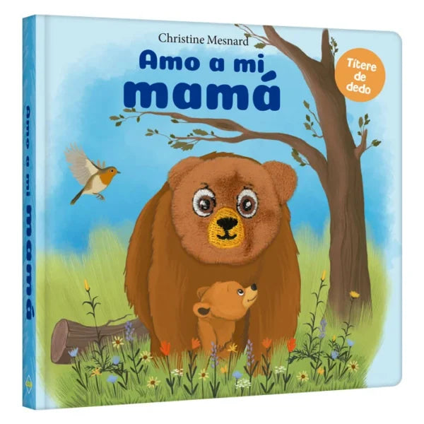 Libro Amo A Mi Mamá Títeres Dedos Niños
