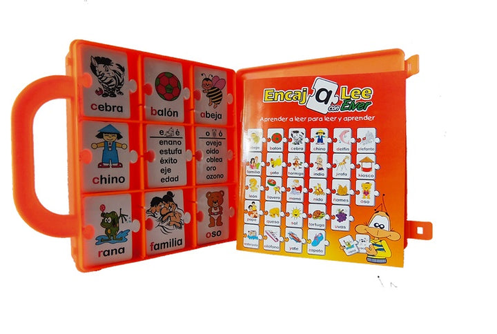 Maleta Didáctica Encajable Lecto-Escritura para niñas