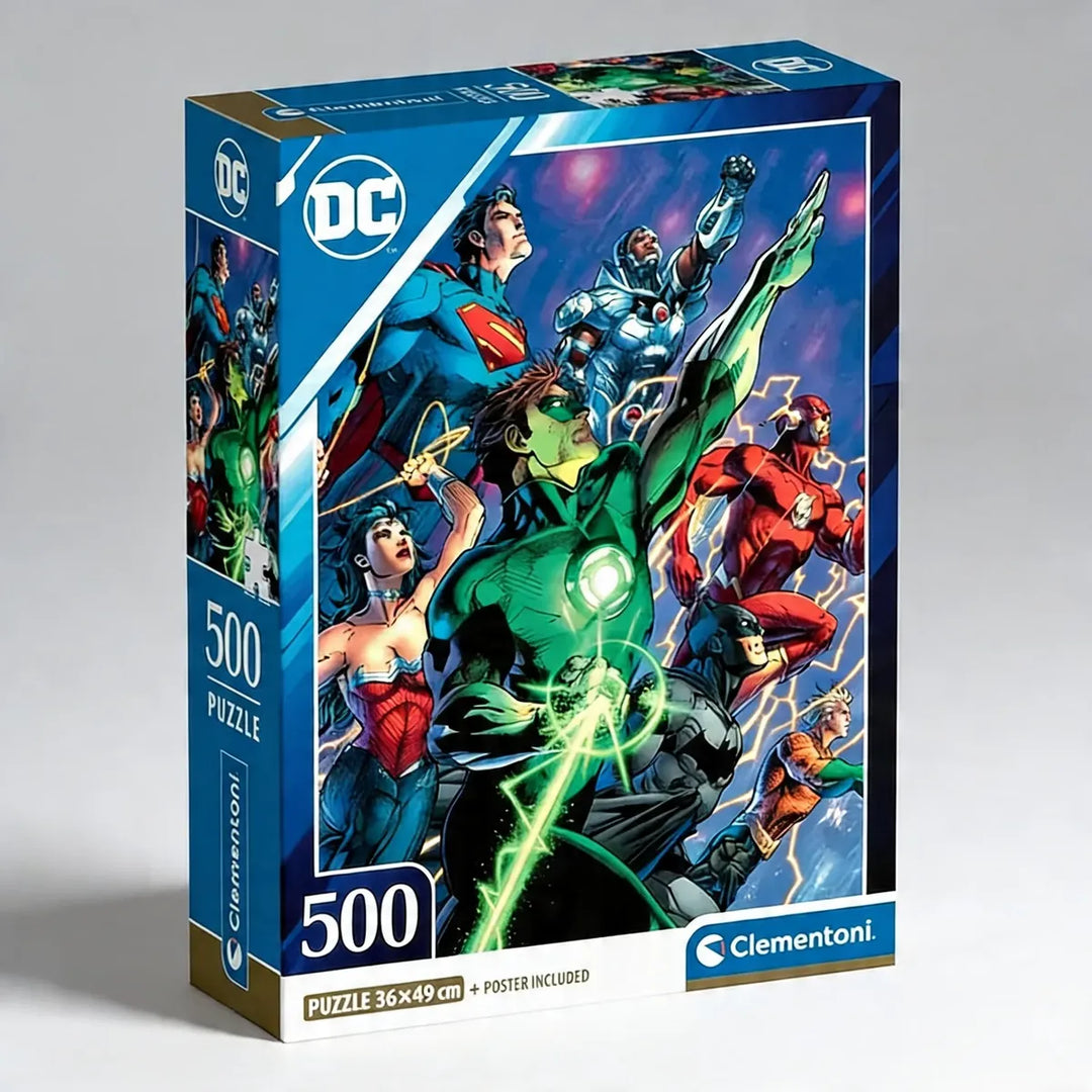 Rompecabezas 500 Piezas Dc Comics Clementoni Adultos