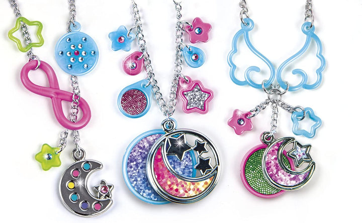 Set De Pulseras Con Amuletos Luminosos Niñas