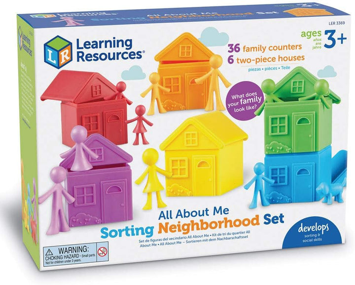 Juego Set Educativo Clasificación familia Para Niños