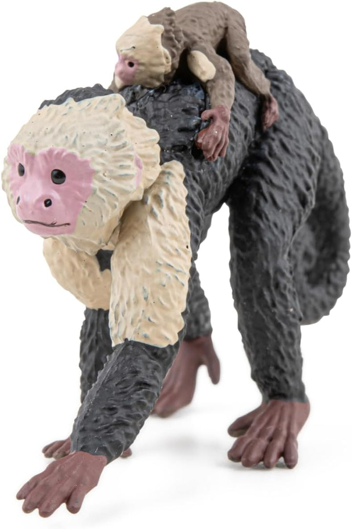 Figura Mono Capuchino Pintada A Mano papo