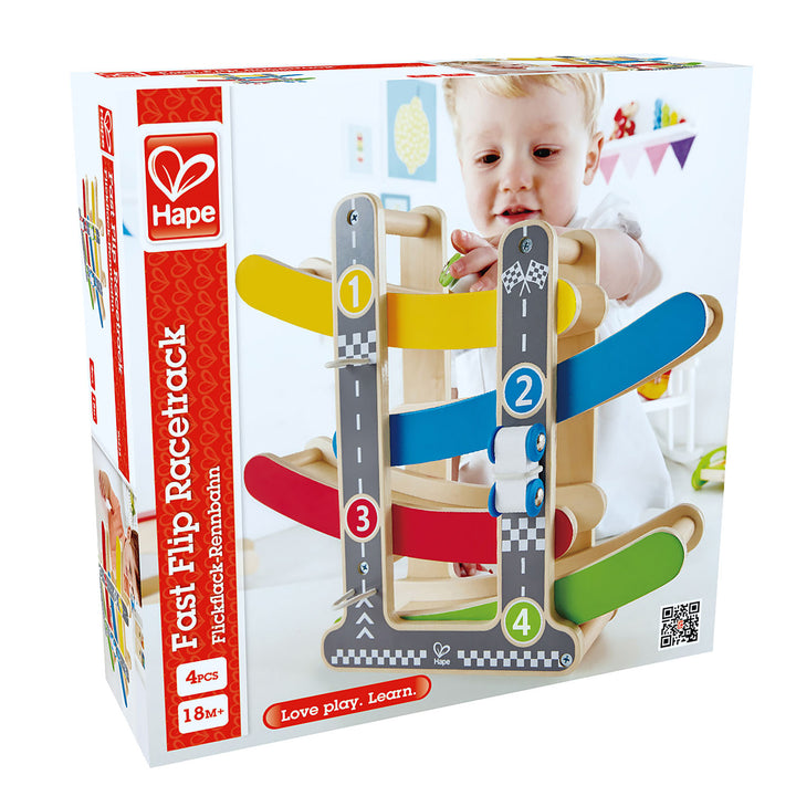 Juego  Pista De Carreras en madera Para Niños