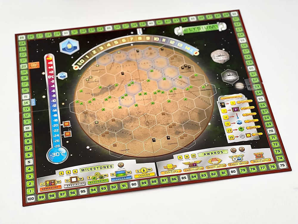 Juego De Mesa Terraforming Mars Reglas Estrategia Para Niños