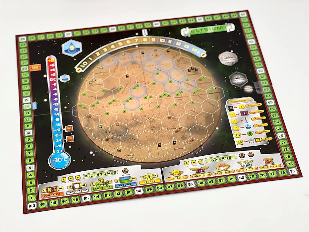 Juego De Mesa Terraforming Mars Reglas Estrategia Para Niños