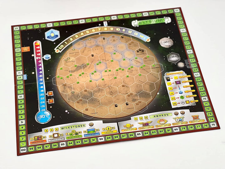Juego De Mesa Terraforming Mars Reglas Estrategia Para Niños
