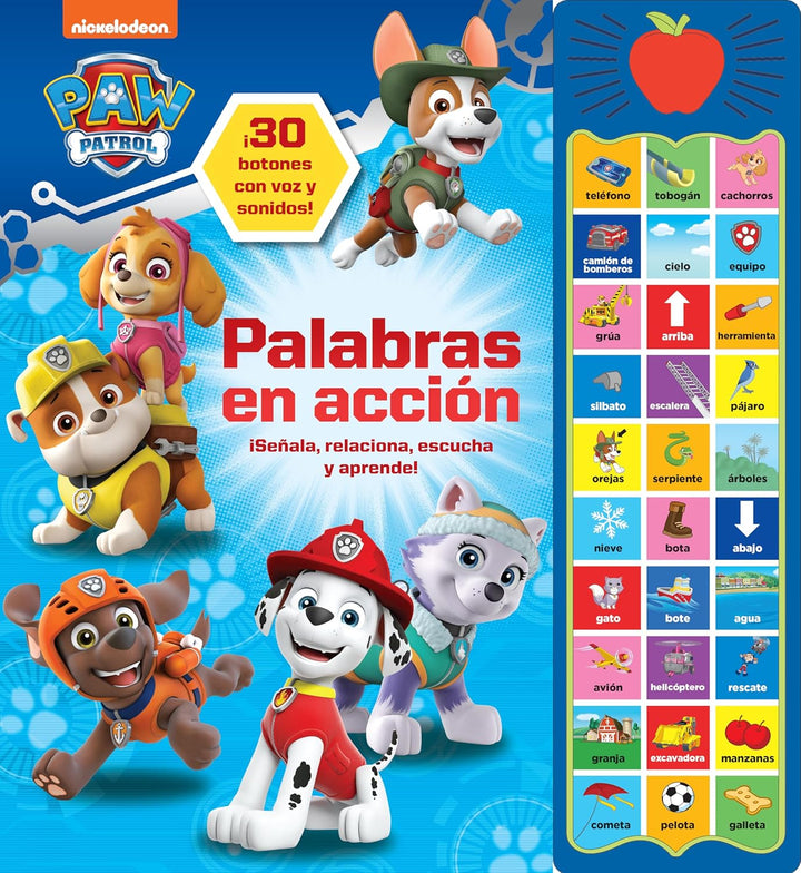 Libro Paw Patrol Palabras Para Aprender Para Niños