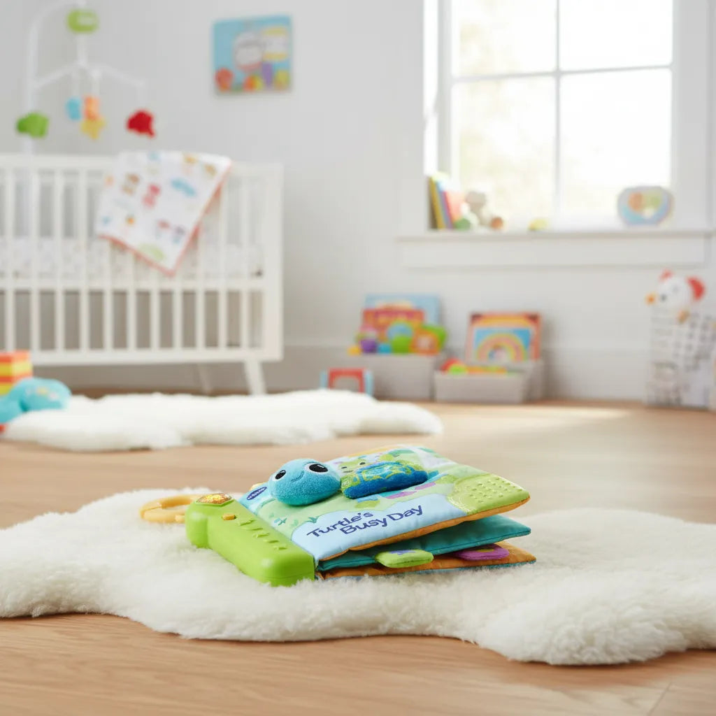 Juguete Cuento Interactivo De Texturas Para Bebés