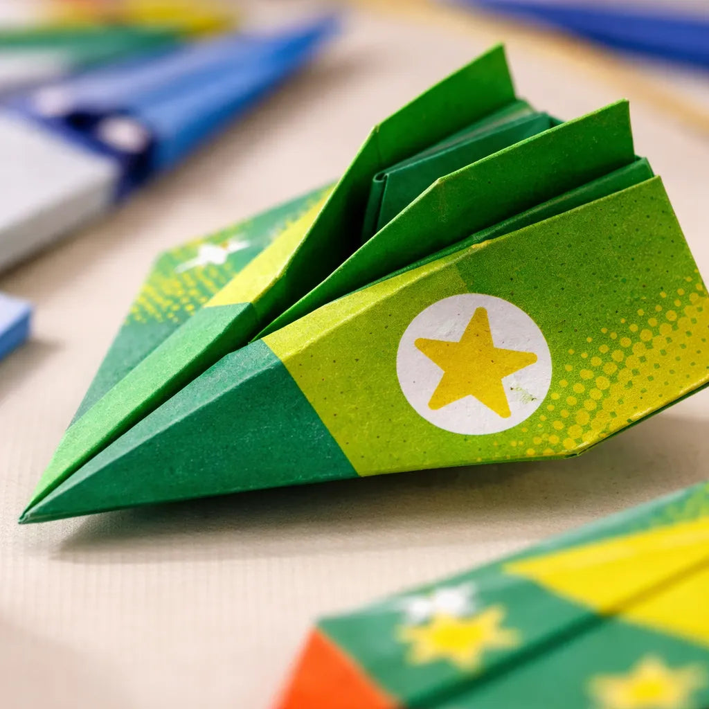 Libro Crea Origami Aviones Para Niños Adultos