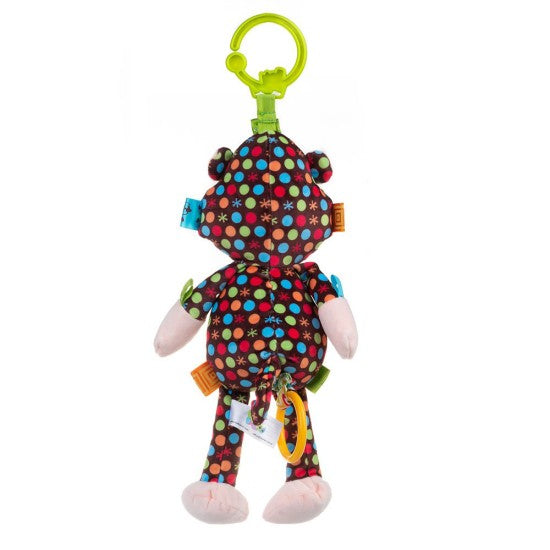 Juguete Bebe Peluche mico Sensorial Mordedor