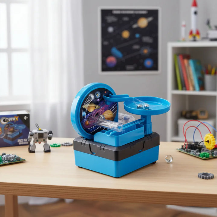 Experimento STEM Circuito Espacial Para Niños