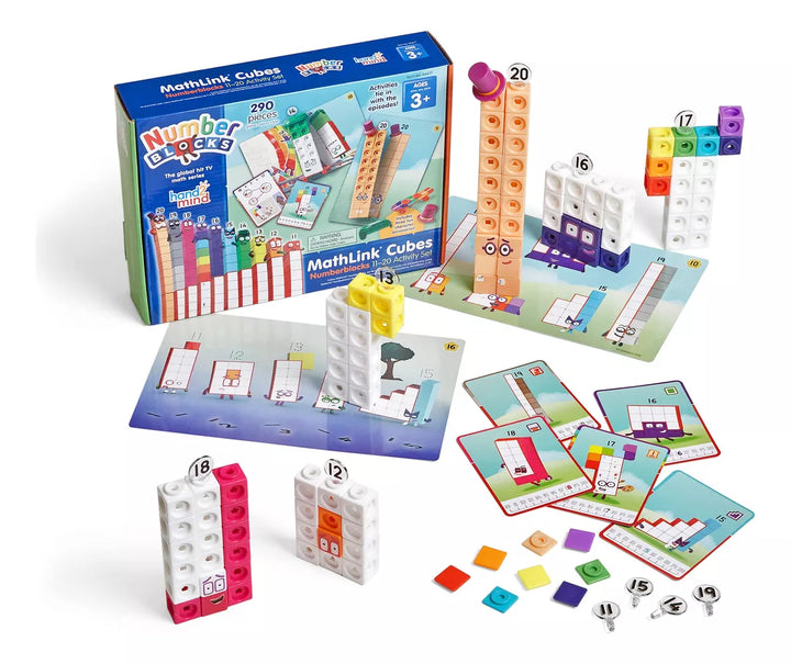 Juego Numberblocks Cubes 11-20 Actividades