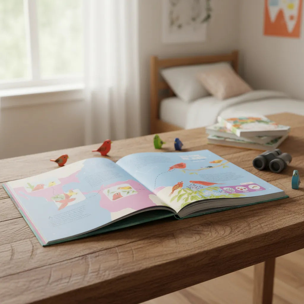 Libro Guía Secreta De Aves  Para Niños