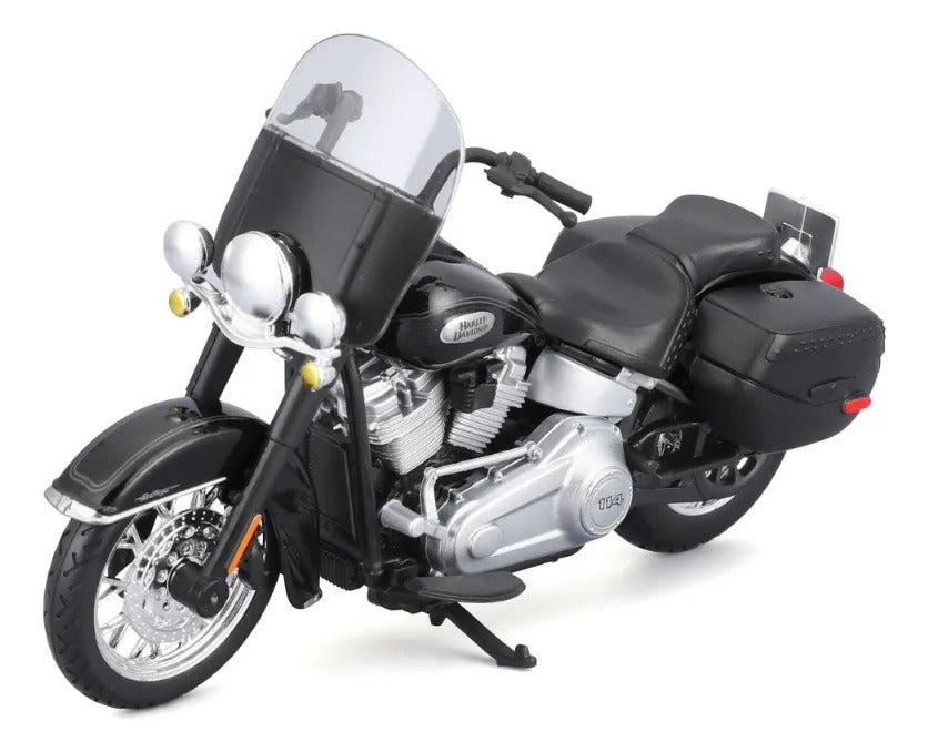 Moto escala 118 Harley Davidson  Heritage Classic para Niños