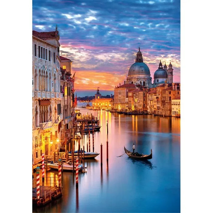 Rompecabezas 500 Piezas Iluminación De Venecia Clementoni