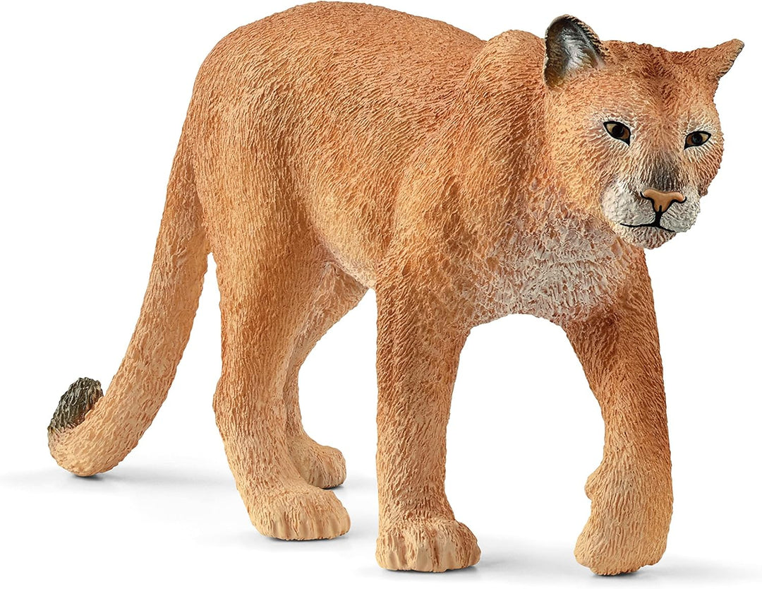 Figuras Animales Puma Pintado A Mano Schleich