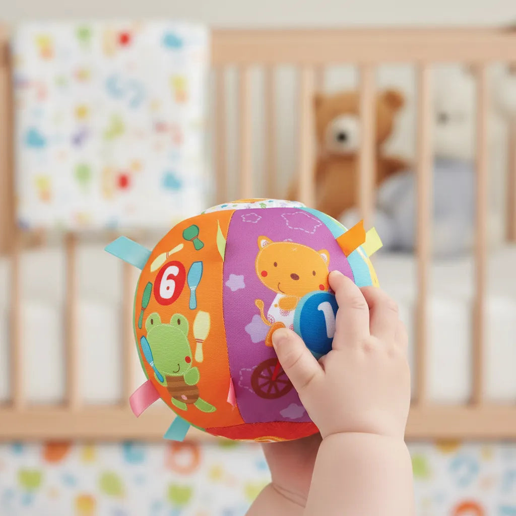 Juguete Bola Con Sonidos Para Bebés