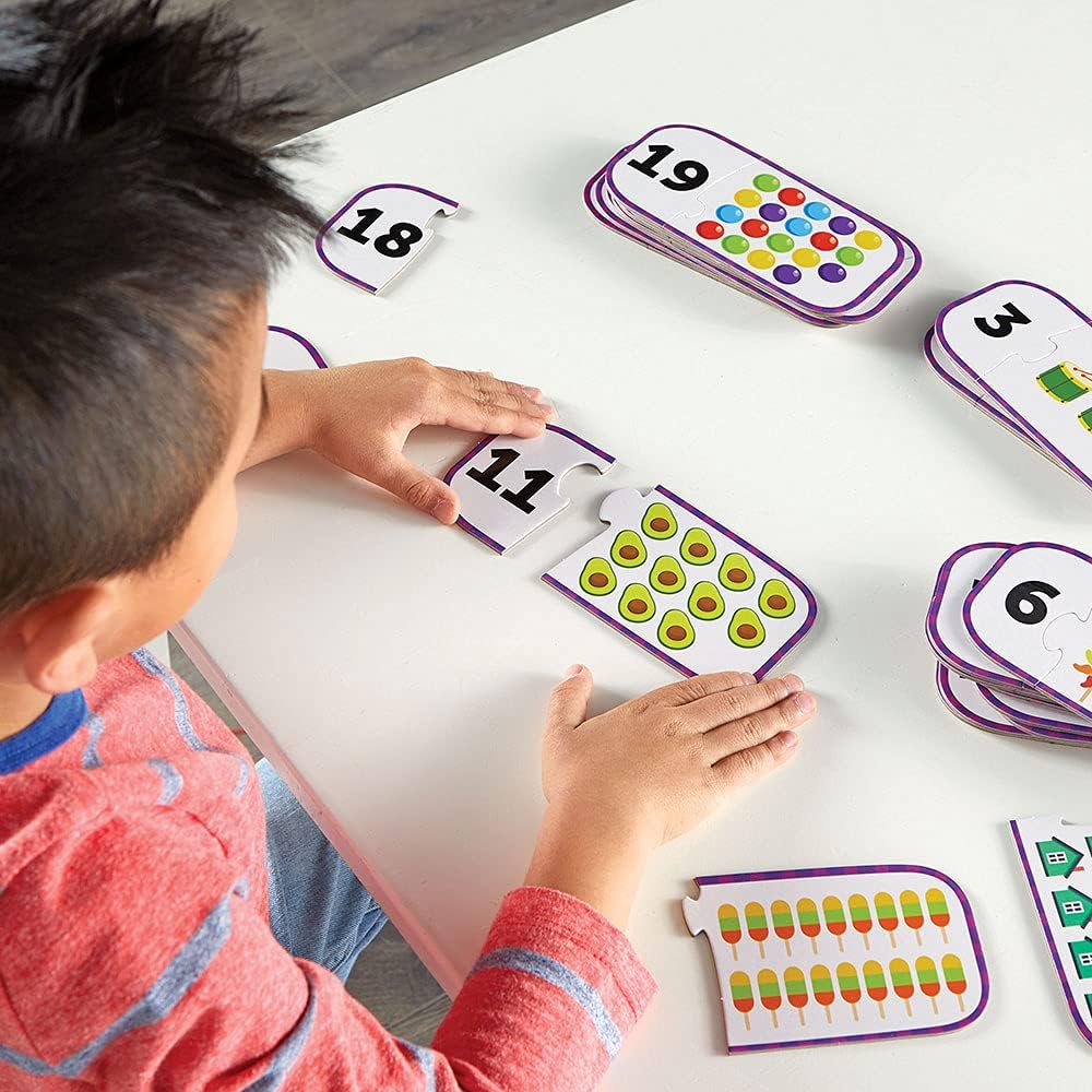 Rompecabezas Aprende A Contar 1 Al 25 Para Niños