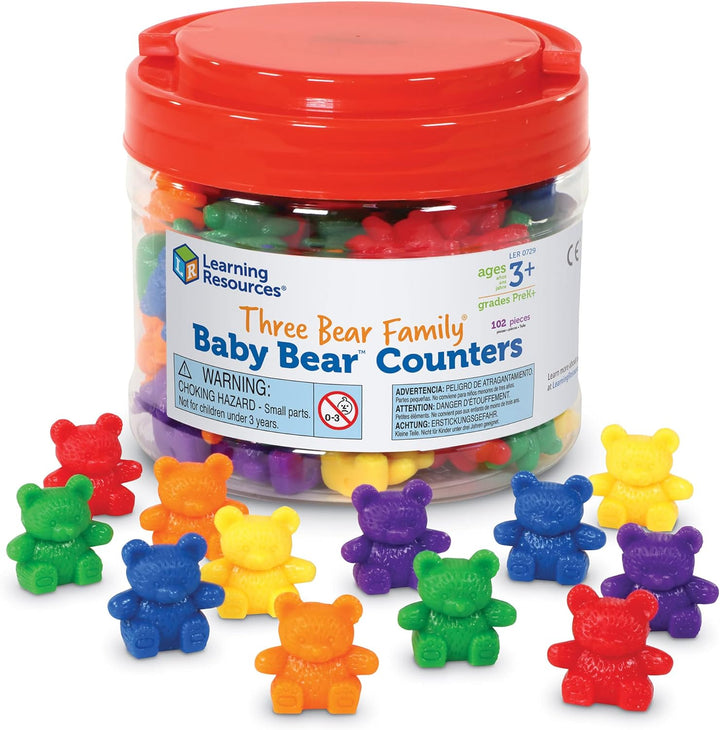 Set De Conteo Y Clasificación Ositos para niños