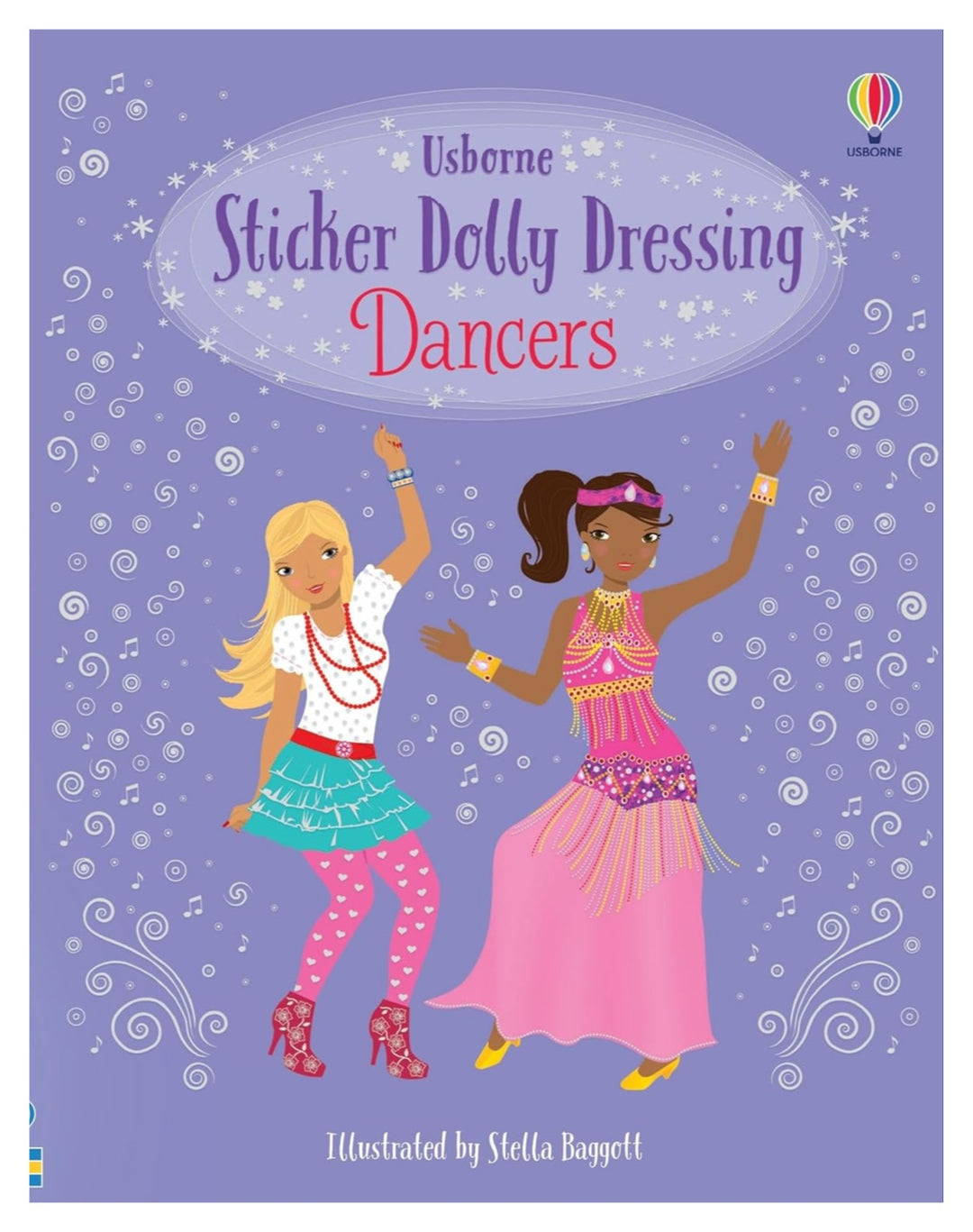 Libro De Actividades Dancers Con Sticker Niños