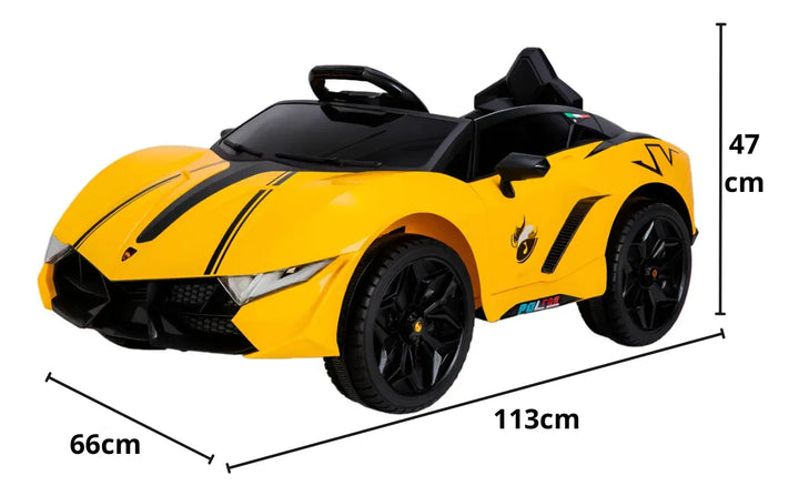 Carro Montable 12v Tipo Lamborghini Niños
