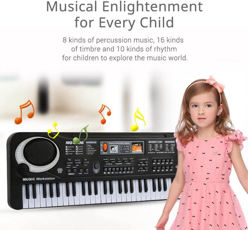 Organo Electrónico De 61 Teclas Para Niños
