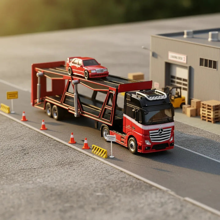 Carro Coleccionable A Escala Mercedes-benz Actros 1851