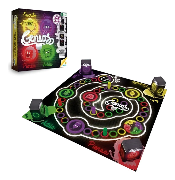 Juego De Mesa Genios Niños Y Adultos