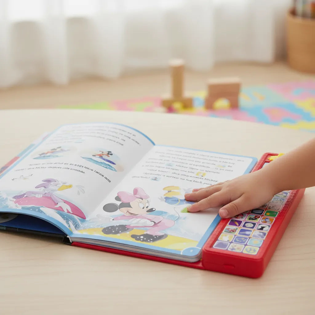 Libro con sonido de Mickey y sus amigos Para Niños