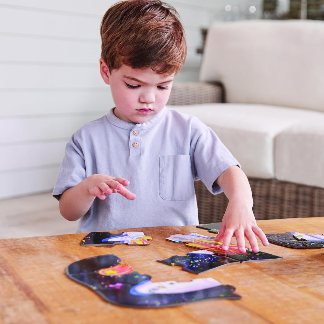 Rompecabezas Diseño Jardín 12 Piezas Para Niños