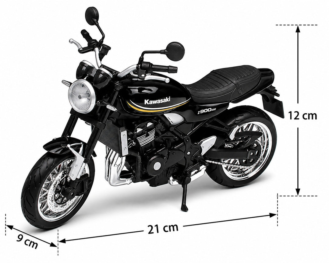 Moto Coleccionable 1/12 McKawasaki Z900rs Negro
