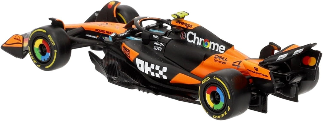Carro Escala Race Formula Mclaren Mcl39 Norris 4