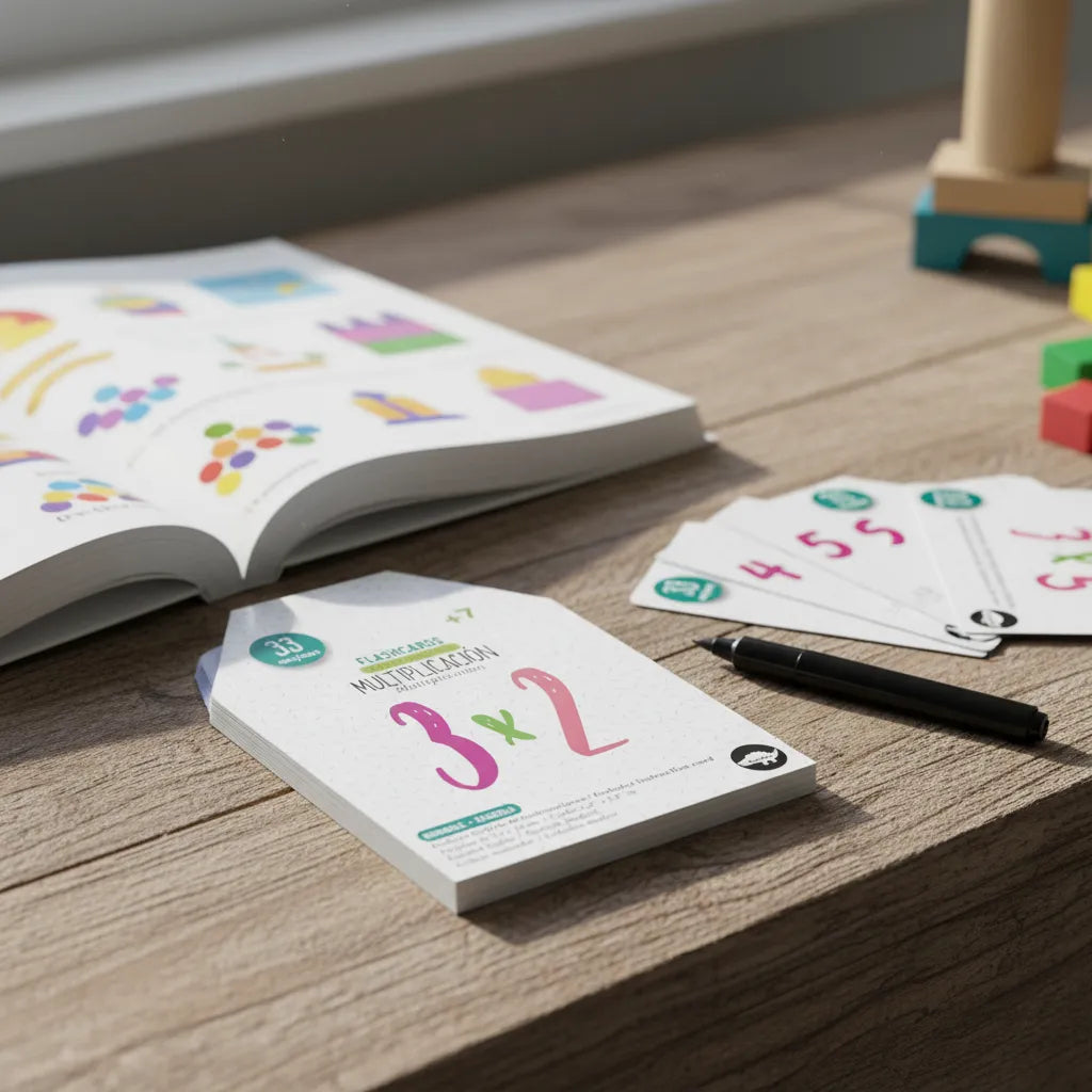 Flashcards Borrables Multiplicación