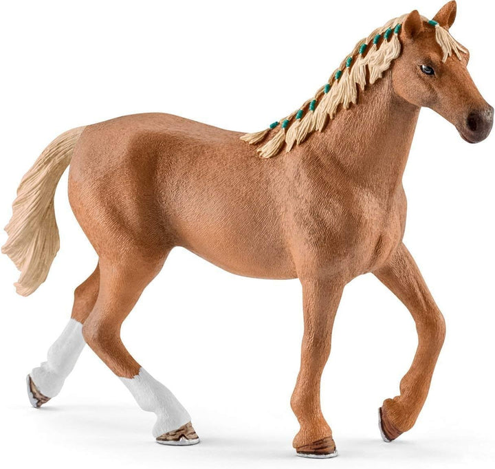 Figura Caballo Purasangre Inglés Pintada A Mano