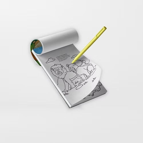Libro Para Colorear Reino Salvaje Para Niños