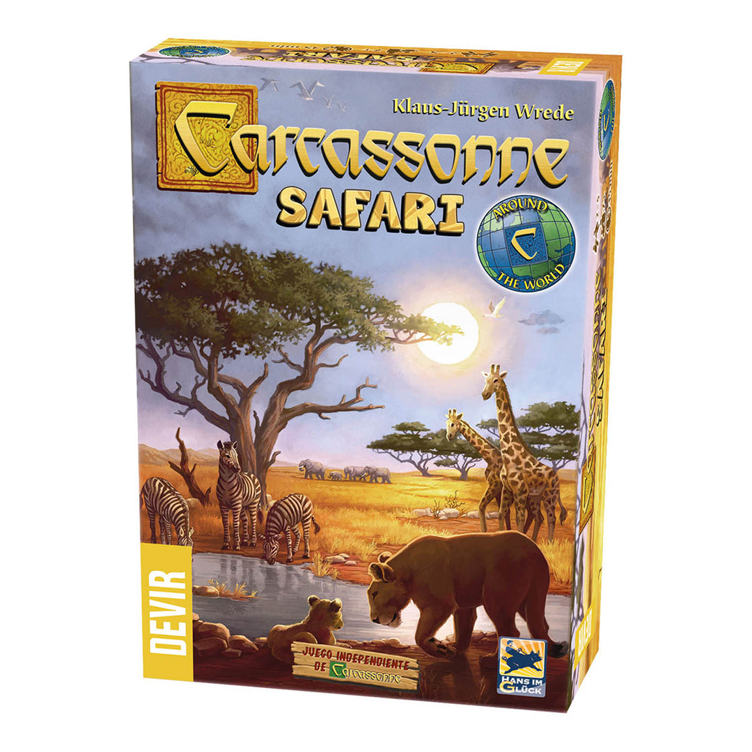 Juego De Mesa Carcassonne Safari Para Adultos