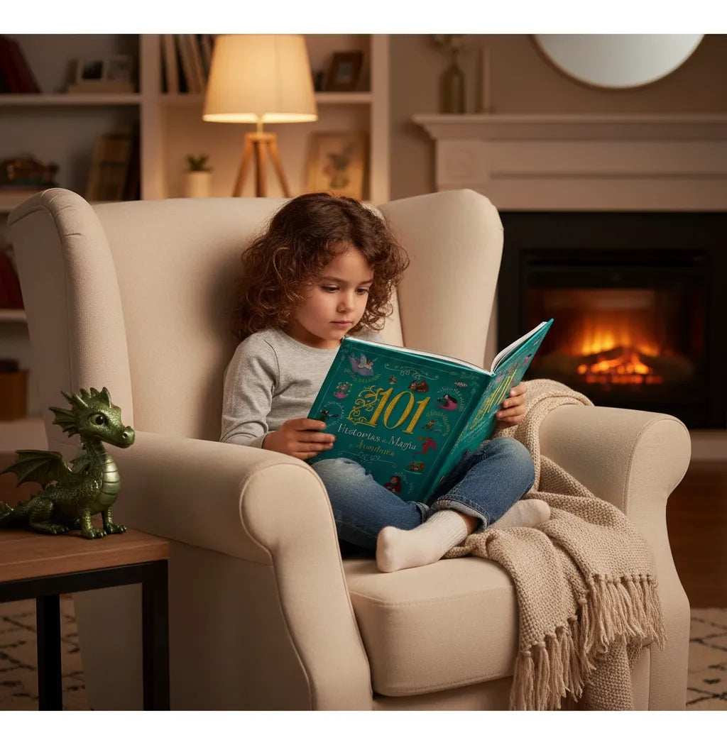 Libro Didáctico 101 Historias De Magia Y Aventura Para Niños
