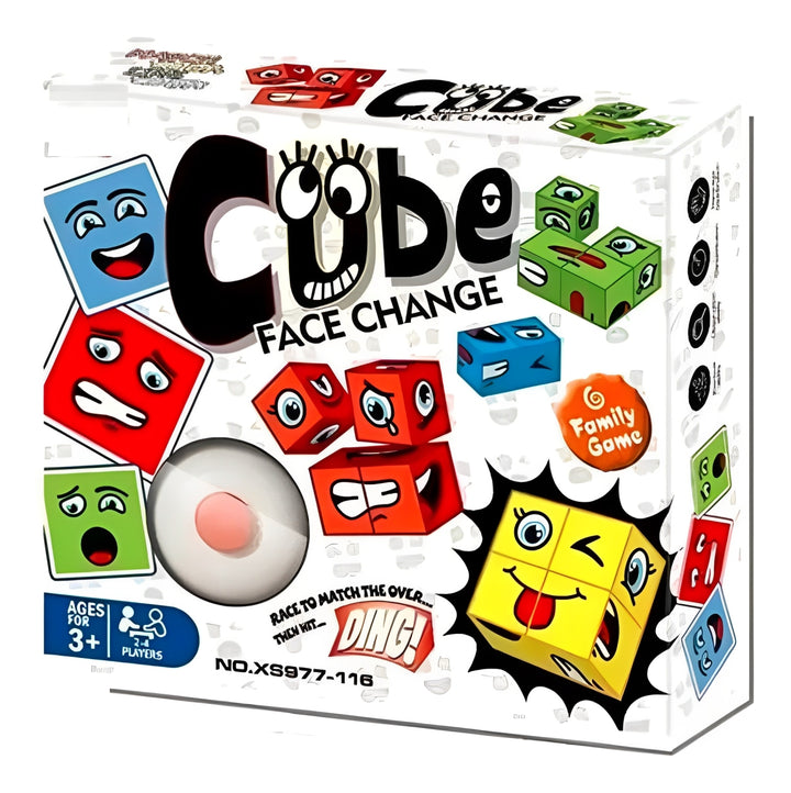 Juego Didáctico Caras Divertidas Para Niños