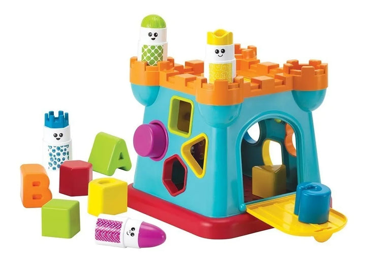 Juguete Niños Castillo Encajable Letras Y Formas