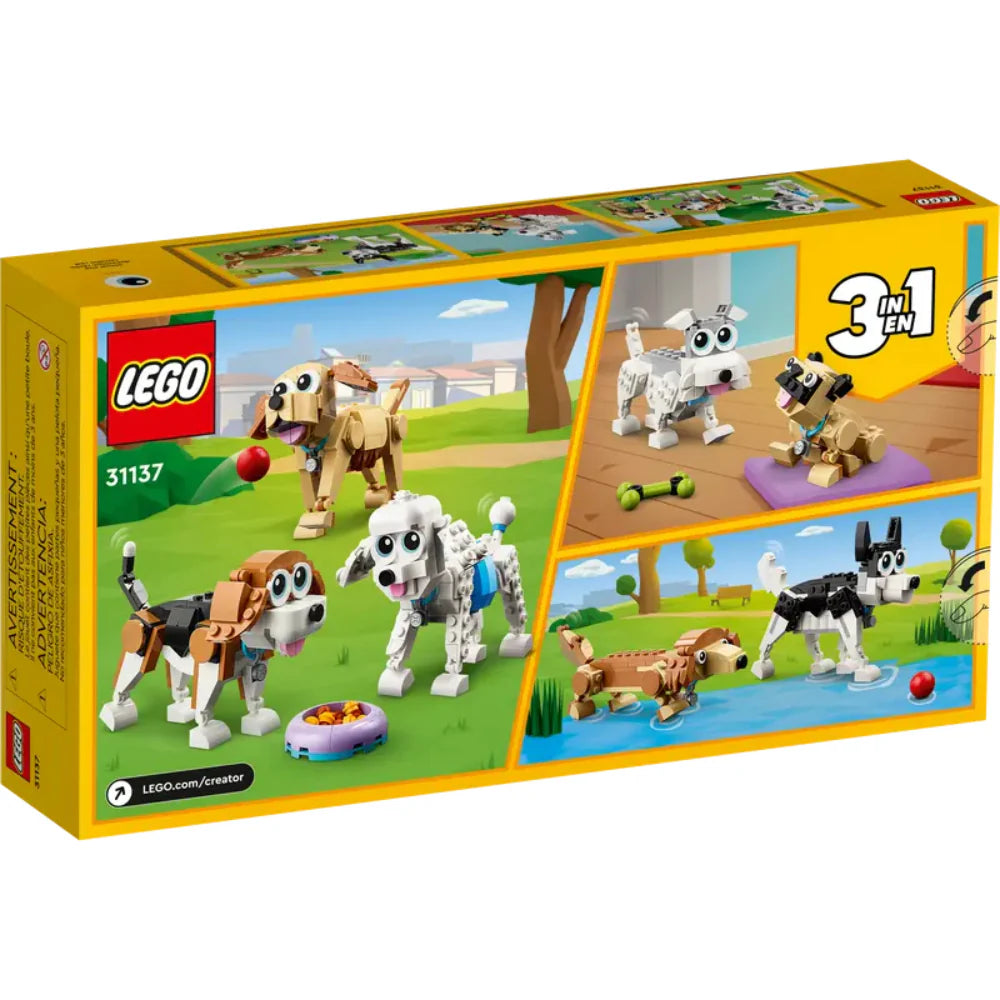Lego Armatodo 3 En 1 Perros 475 Piezas Para Niños
