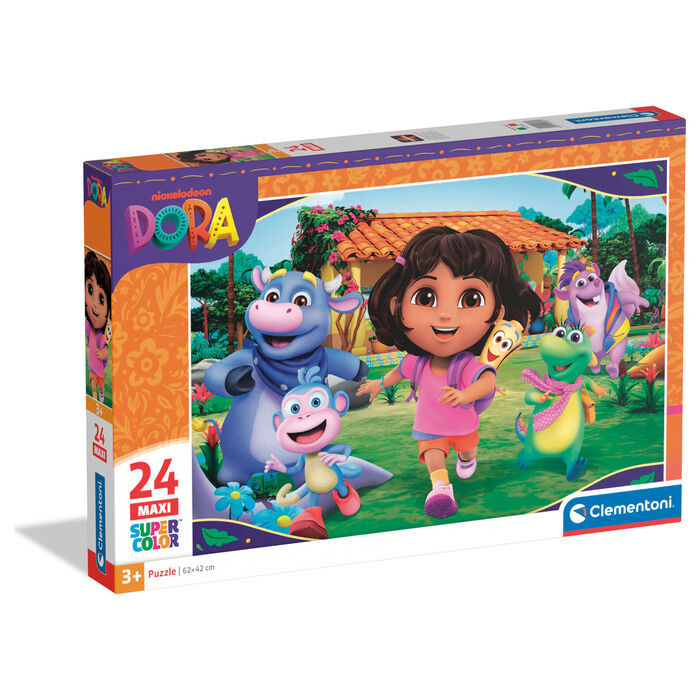 Rompecabezas 24 Maxi Piezas Dora Clementoni Para Niños