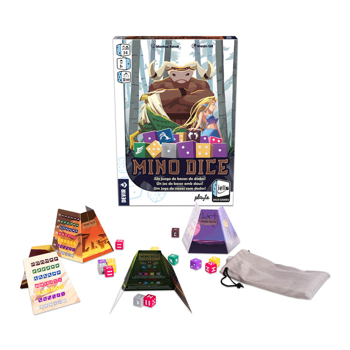 Juego De Mesa Minodice Estrategia Devir Para Niños