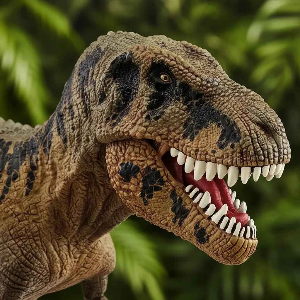 Figura Dinosaurios Tarbosaurus Pintado A Mano