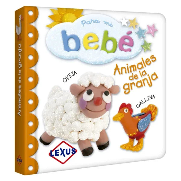 Libro Didáctico Animales De La Granja Para Bebés