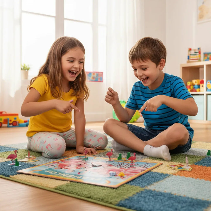 Juego De Mesa Flamencos Juego De Estrategias Para Niños